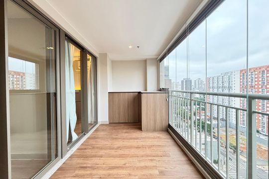 Varanda de apartamento para alugar com 1 quarto, 42m² em Indianópolis, São Paulo