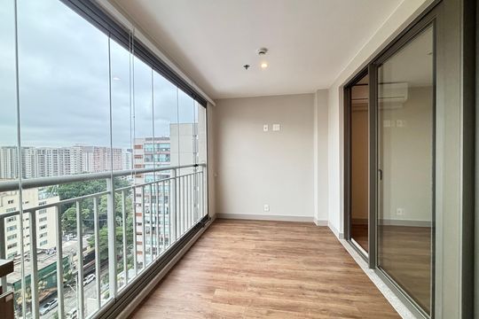 Varanda de apartamento para alugar com 1 quarto, 42m² em Indianópolis, São Paulo