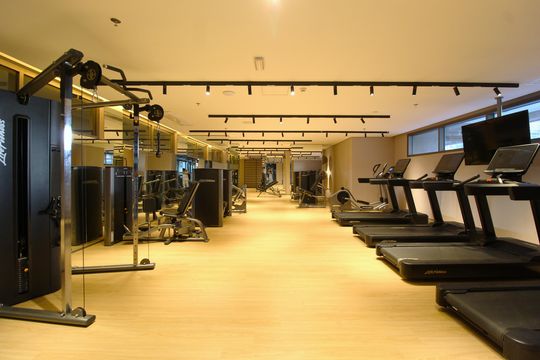 Área Comum - Academia de apartamento para alugar com 1 quarto, 41m² em Indianópolis, São Paulo