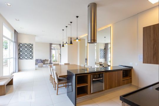 Área comum - Salão de festas de apartamento à venda com 2 quartos, 72m² em Chácaras Campos Elíseos, Campinas