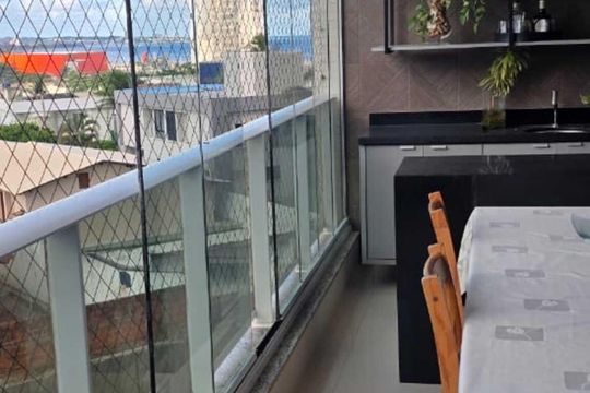 Varanda de apartamento para alugar com 4 quartos, 140m² em Pituaçu, Salvador