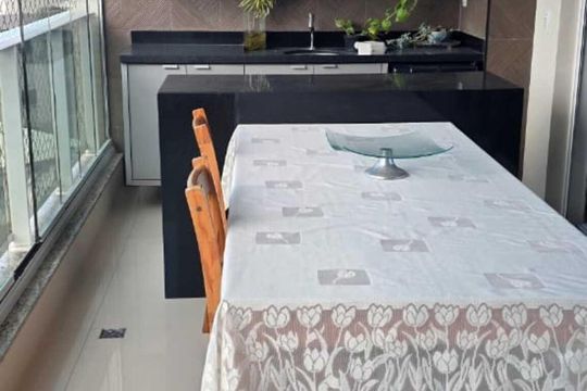 Varanda de apartamento para alugar com 4 quartos, 140m² em Pituaçu, Salvador