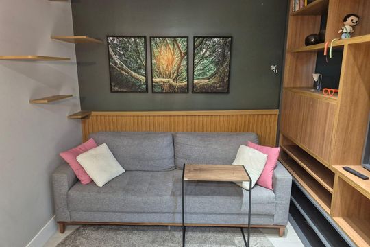 Sala de apartamento para alugar com 1 quarto, 27m² em Vila Butantã, São Paulo