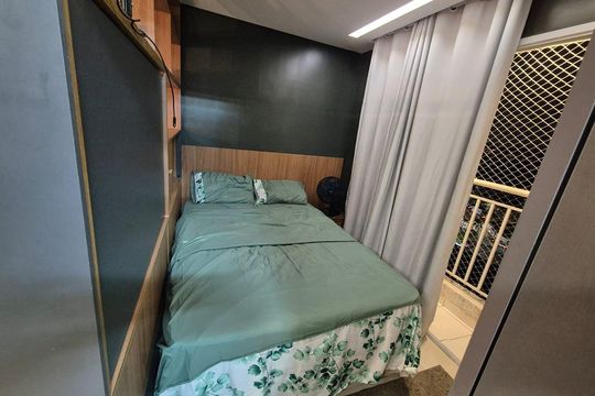 Quarto de apartamento para alugar com 1 quarto, 27m² em Vila Butantã, São Paulo