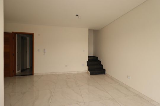 Sala de apartamento à venda com 2 quartos, 98m² em Jardim das Maravilhas, Santo André