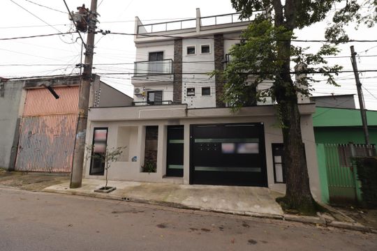 Fachada de apartamento à venda com 2 quartos, 98m² em Jardim das Maravilhas, Santo André