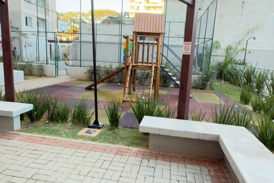 Área externa de apartamento para alugar com 1 quarto, 38m² em Barra Funda, São Paulo