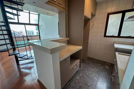 Cozinha de kitnet/studio para alugar com 2 quartos, 57m² em Cambuí, Campinas