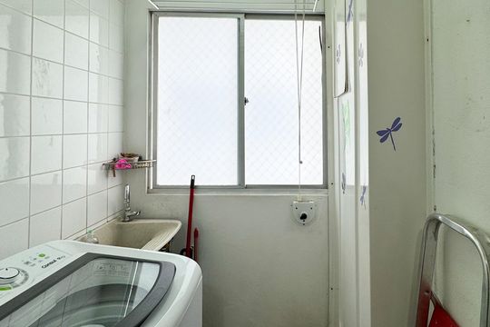 Área de Serviço de apartamento à venda com 2 quartos, 63m² em Nova Petrópolis, São Bernardo do Campo