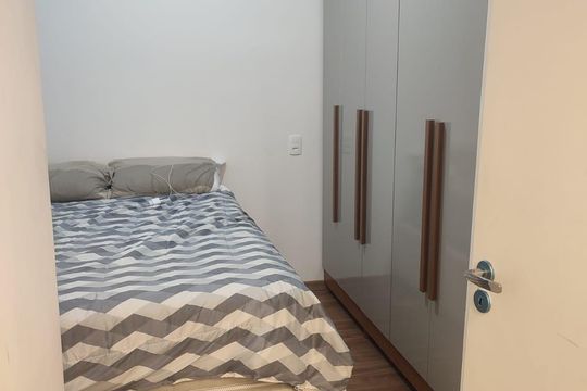 Quarto de apartamento à venda com 2 quartos, 44m² em Ponte Sao Joao, Jundiaí