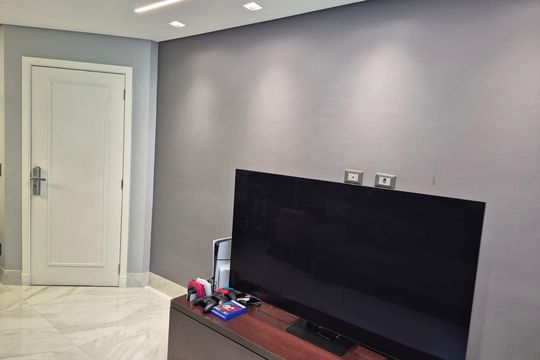 Sala de apartamento à venda com 2 quartos, 96m² em Vila Andrade, São Paulo