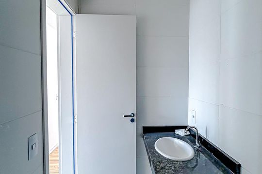 Banheiro de apartamento à venda com 2 quartos, 91m² em Vila Aricanduva, São Paulo