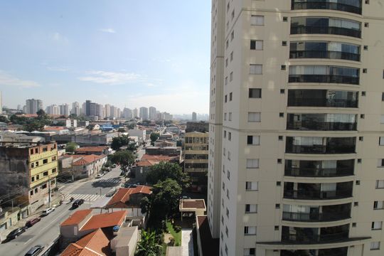 Vista da Suíte de apartamento para alugar com 3 quartos, 108m² em Ipiranga, São Paulo