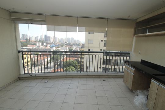 Varanda da Sala de apartamento para alugar com 3 quartos, 108m² em Ipiranga, São Paulo
