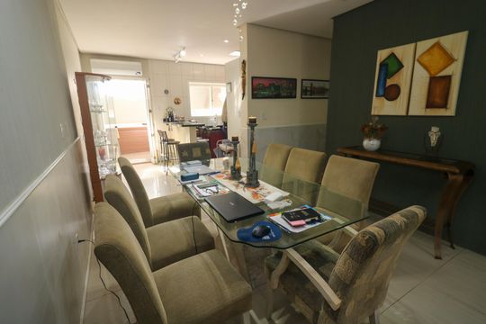 Sala de Jantar de casa de condomínio à venda com 2 quartos, 120m² em Espírito Santo, Porto Alegre
