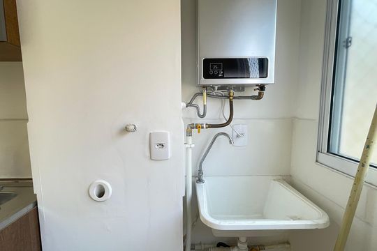Área de serviço de apartamento à venda com 2 quartos, 45m² em Jardim Arpoador, São Paulo