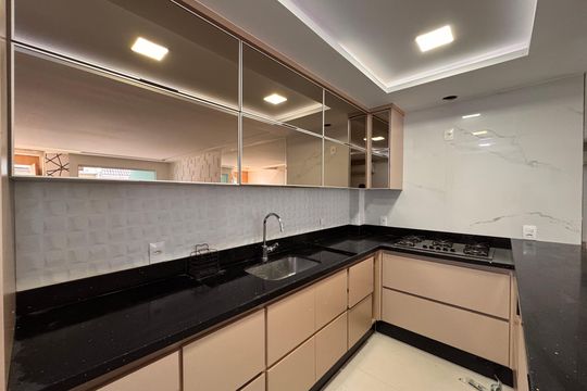 Cozinha de casa de condomínio à venda com 3 quartos, 150m² em Vargem Pequena, Rio de Janeiro