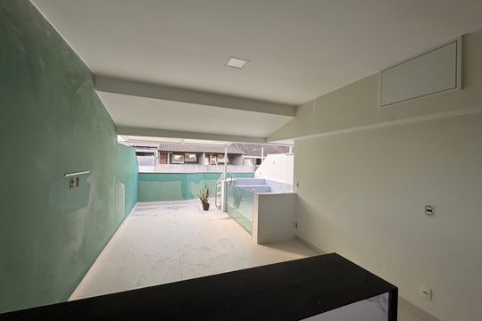 Terraço de casa de condomínio à venda com 3 quartos, 150m² em Vargem Pequena, Rio de Janeiro