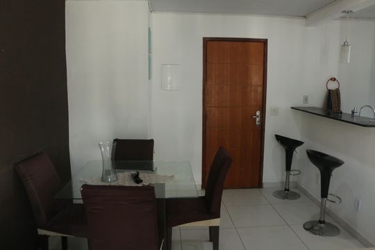 sala de apartamento para alugar com 2 quartos, 30m² em Dom Rodrigo, Nova Iguaçu