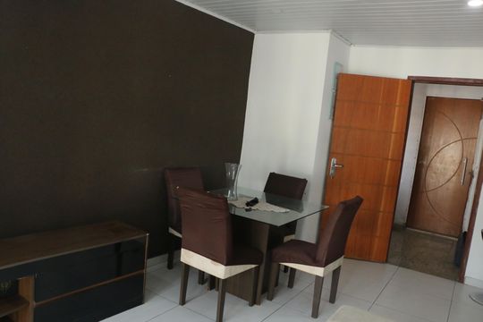 Sala de Jantar de apartamento para alugar com 2 quartos, 30m² em Dom Rodrigo, Nova Iguaçu