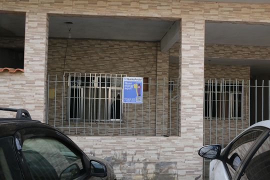 foto da placa de apartamento para alugar com 2 quartos, 30m² em Dom Rodrigo, Nova Iguaçu
