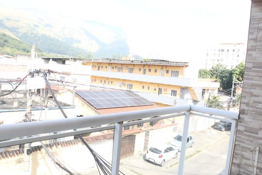Varanda da Sala de apartamento para alugar com 2 quartos, 30m² em Dom Rodrigo, Nova Iguaçu