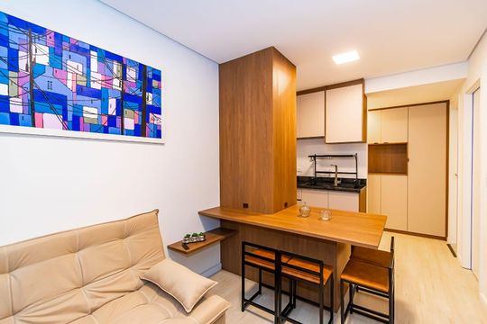 Studio de kitnet/studio à venda com 1 quarto, 32m² em Centro, Curitiba