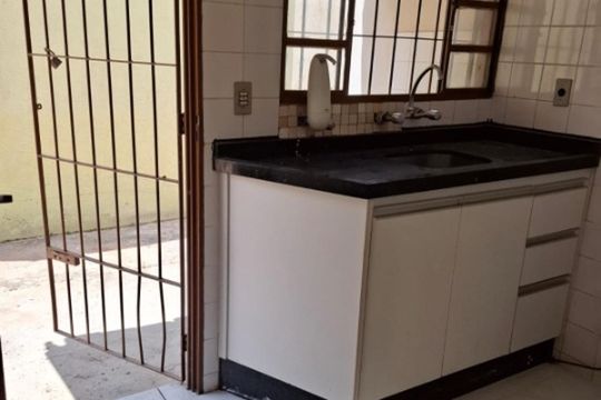 Cozinha de casa para alugar com 2 quartos, 51m² em Parque Eldorado, Campinas