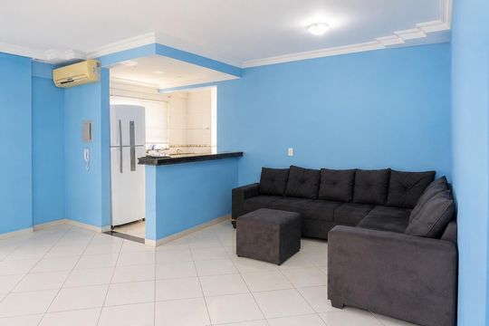 Sala de apartamento à venda com 2 quartos, 49m² em Setor Sudoeste, Goiânia