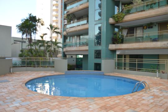 Área comum - Piscina de apartamento para alugar com 3 quartos, 178m² em Centro, Ribeirão Preto