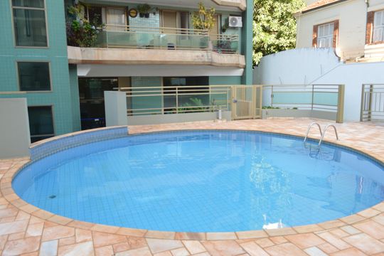 Área comum - Piscina de apartamento para alugar com 3 quartos, 178m² em Centro, Ribeirão Preto