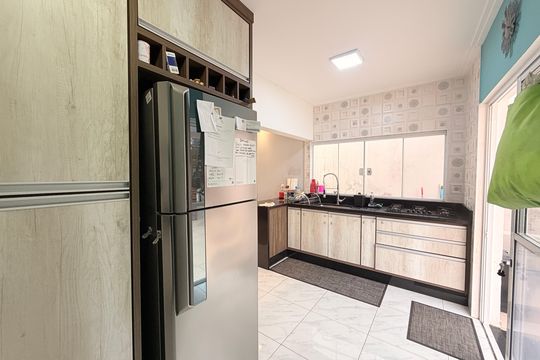 Cozinha de casa à venda com 3 quartos, 169m² em Jardim Promeca, Várzea Paulista
