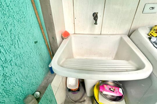 Área de serviço de casa para alugar com 1 quarto, 50m² em Jardim Maringa, São Paulo