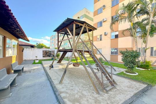 Área comum - Playground de apartamento para alugar com 3 quartos, 52m² em Serraria, São José
