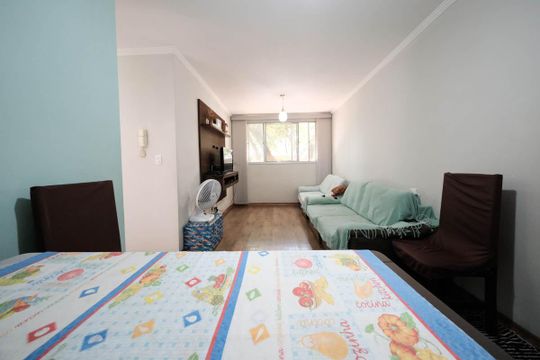 Sala de apartamento à venda com 2 quartos, 60m² em Parque Paineiras, São Paulo