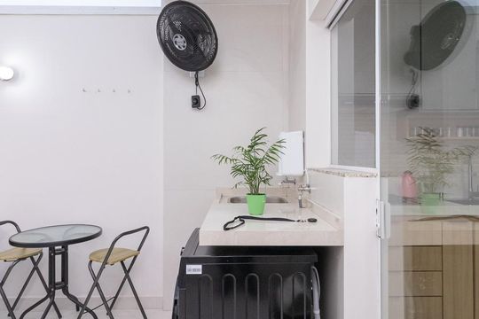 Área de Serviço de casa de condomínio à venda com 3 quartos, 115m² em Jardim Fernandes, São Paulo