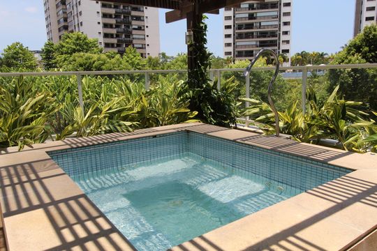 Área comum de apartamento à venda com 2 quartos, 77m² em Barra Olímpica, Rio de Janeiro