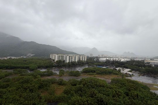 Suíte 2 - Vista de apartamento à venda com 2 quartos, 77m² em Barra Olímpica, Rio de Janeiro