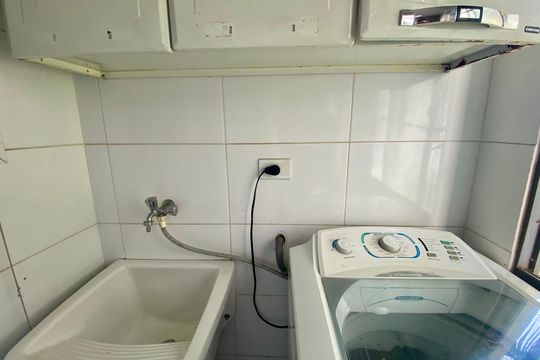 Área de Serviço de apartamento à venda com 2 quartos, 52m² em Vila Bremen, Guarulhos