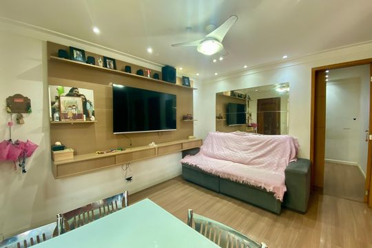 Sala de apartamento à venda com 2 quartos, 52m² em Vila Bremen, Guarulhos