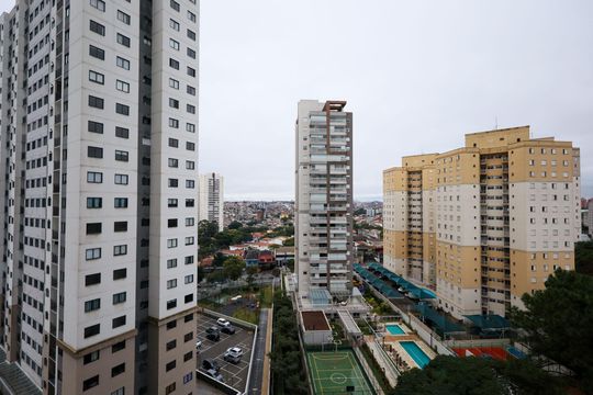Varanda de apartamento para alugar com 2 quartos, 65m² em Campininha, São Paulo
