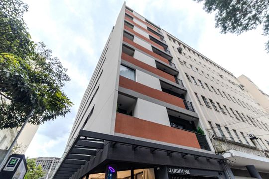 Fachada de kitnet/studio para alugar com 1 quarto, 24m² em Vila Buarque, São Paulo