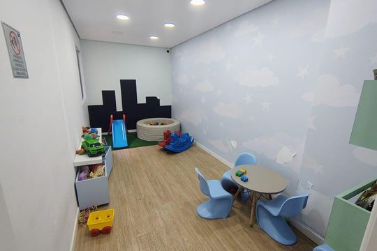 Área comum - Brinquedoteca de apartamento à venda com 2 quartos, 37m² em Paraíso do Morumbi, São Paulo