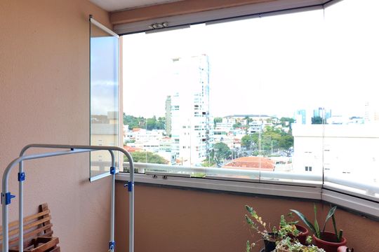Sala Sacada  de apartamento à venda com 2 quartos, 66m² em Jardim do Mar, São Bernardo do Campo