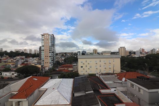 Sala Vista  de apartamento à venda com 2 quartos, 66m² em Jardim do Mar, São Bernardo do Campo