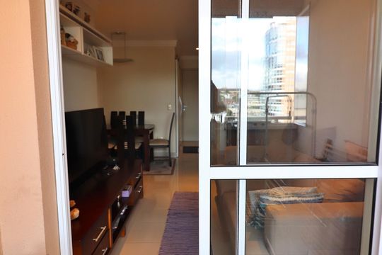Sala Sacada  de apartamento à venda com 2 quartos, 66m² em Jardim do Mar, São Bernardo do Campo