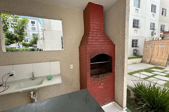 Área comum - Churrasqueira de apartamento para alugar com 2 quartos, 40m² em Madureira, Rio de Janeiro