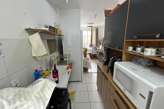 Cozinha de apartamento para alugar com 2 quartos, 40m² em Madureira, Rio de Janeiro