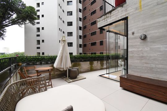 Garden de apartamento à venda com 2 quartos, 120m² em Bigorrilho, Curitiba