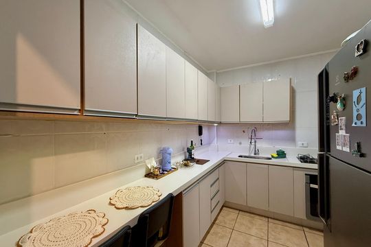 Cozinha de apartamento à venda com 3 quartos, 77m² em Jardim Novo Santo Amaro, São Paulo